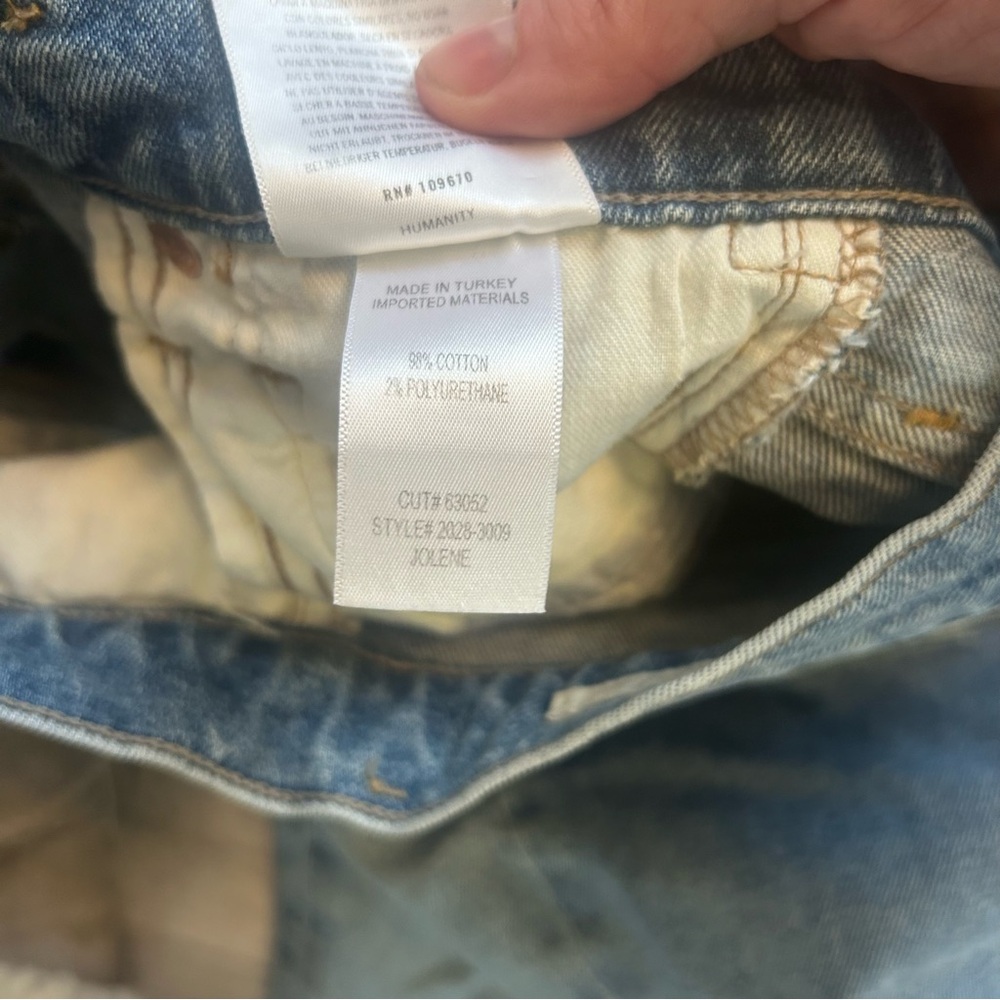 Citizens of Humanity Premium Vintage Jolene Jeans, Size 24 - Picture 8 of 11